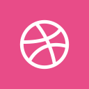 Colored,Dribbble,High quality,Media,Social,Social media,Square